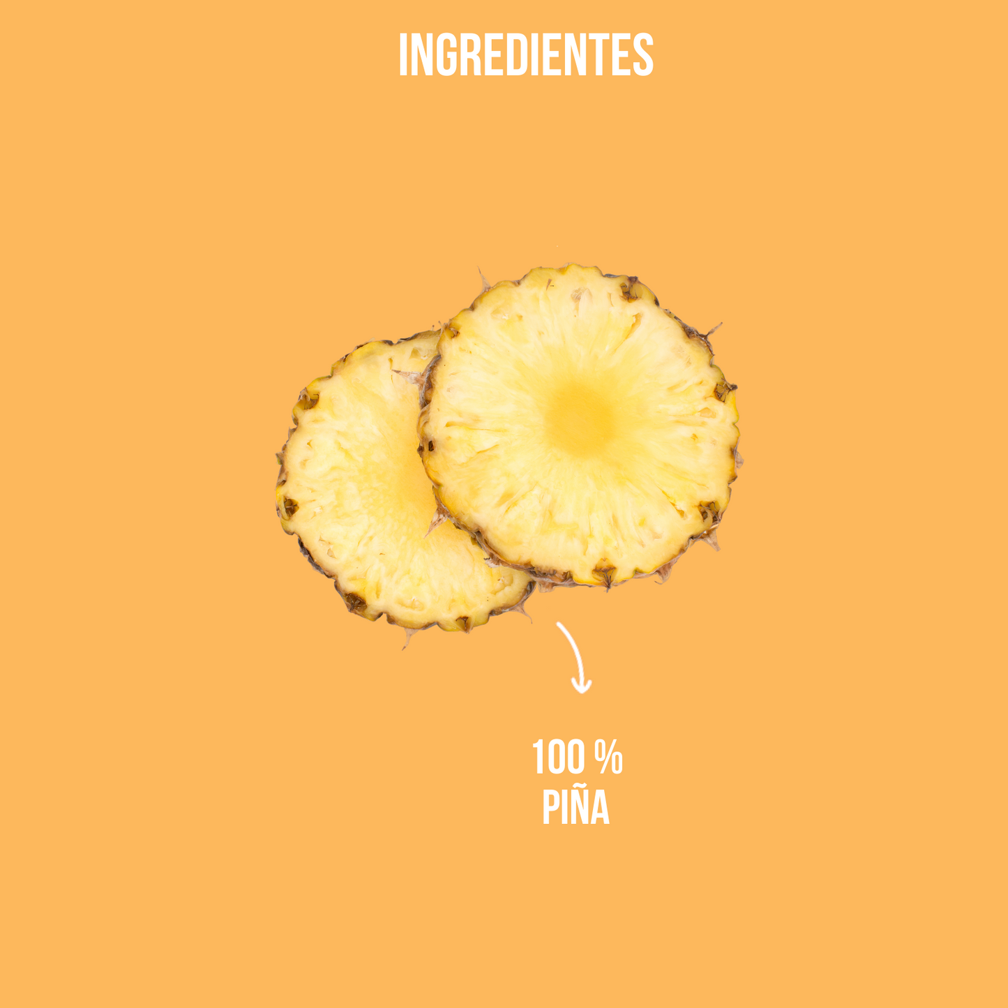 Piña Deshidratada 90 gr
