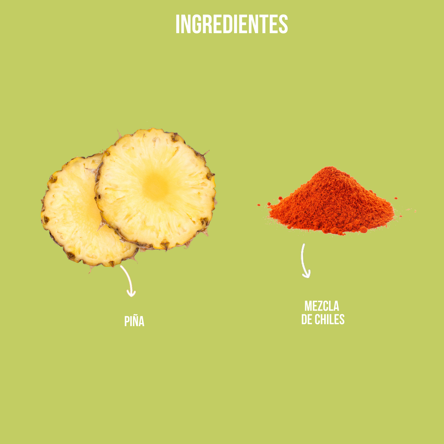 Piña Enchilada Deshidratada 90 gr