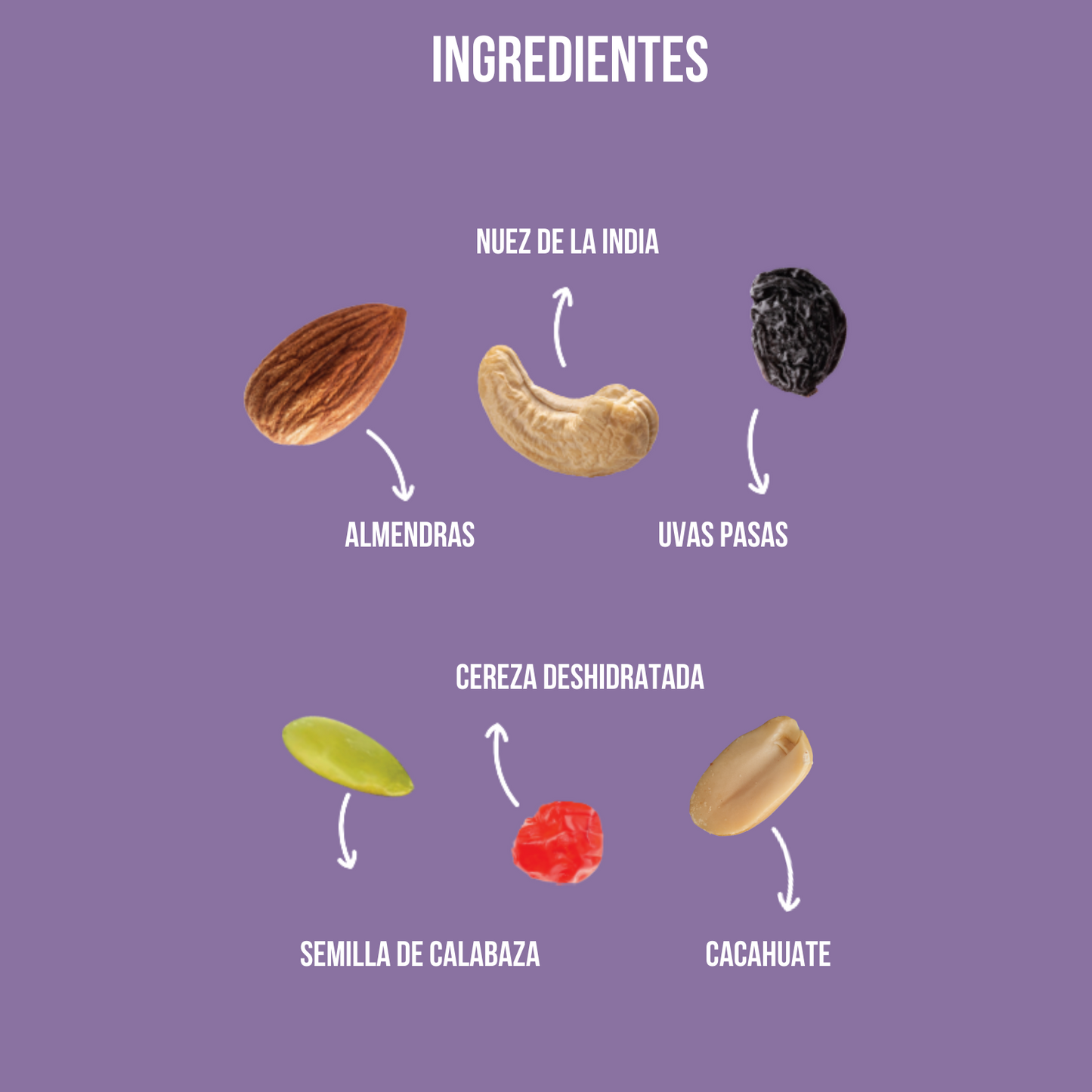 Trail Mix Proteína 170 gr