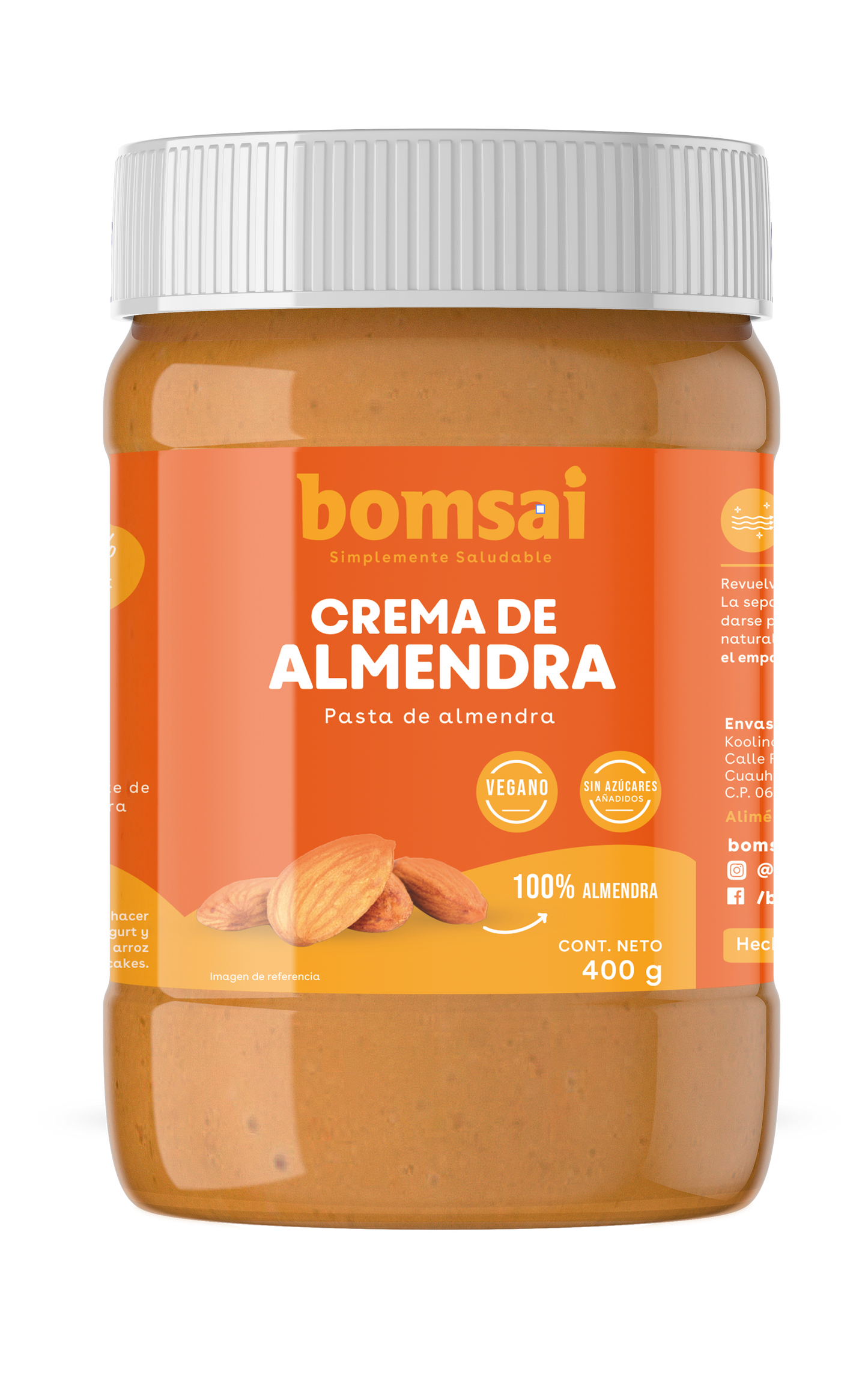 Crema de Almendra 400 gr