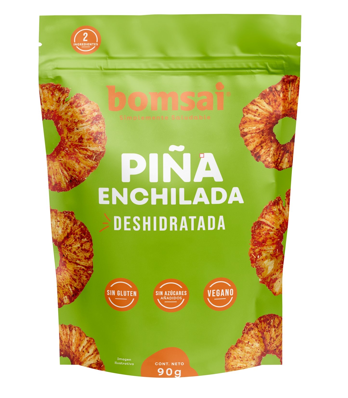 Piña Enchilada Deshidratada 90 gr