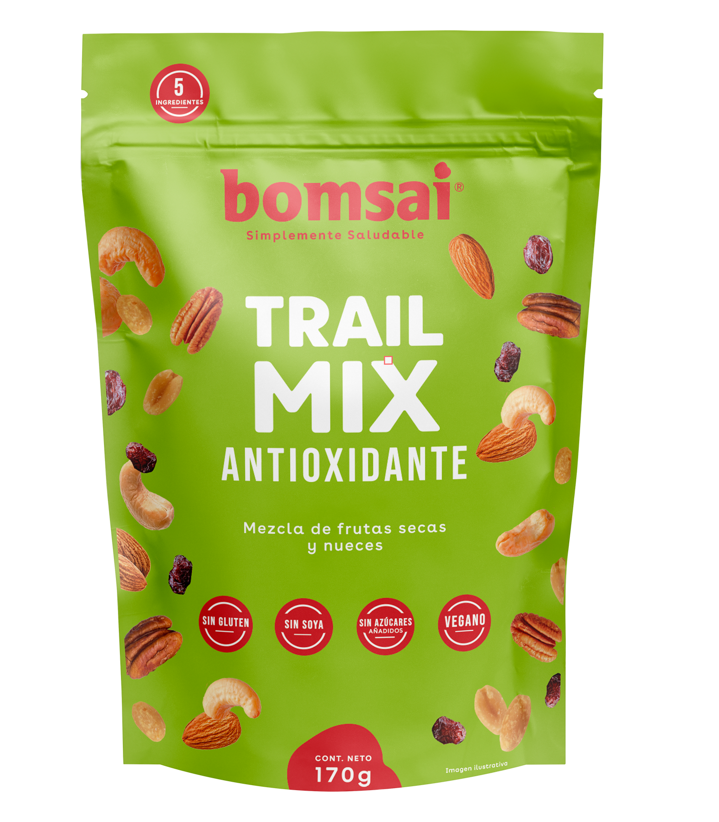 Trail Mix Antioxidante 170 gr