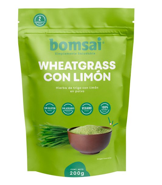 Wheatgrass con Limón 200 gr